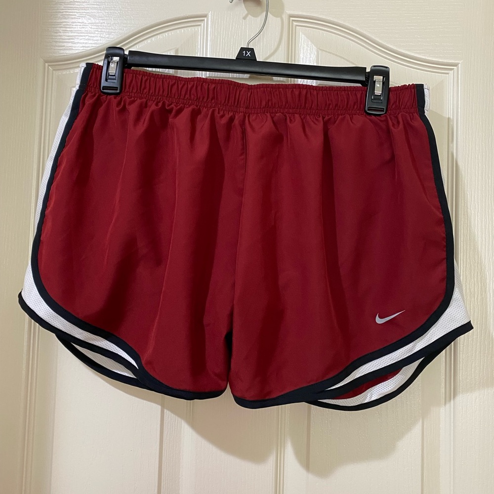 Nike Dri-Fit Running Shorts - Maroon - Size 1X - Excellent Condition - $20